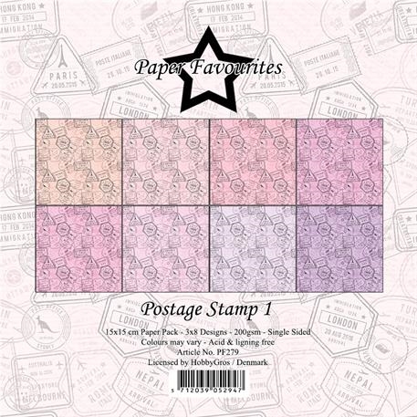 Paper Favourites Postage stamp 1